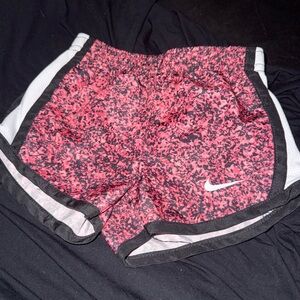 Nike  Pink Camo Running Shorts